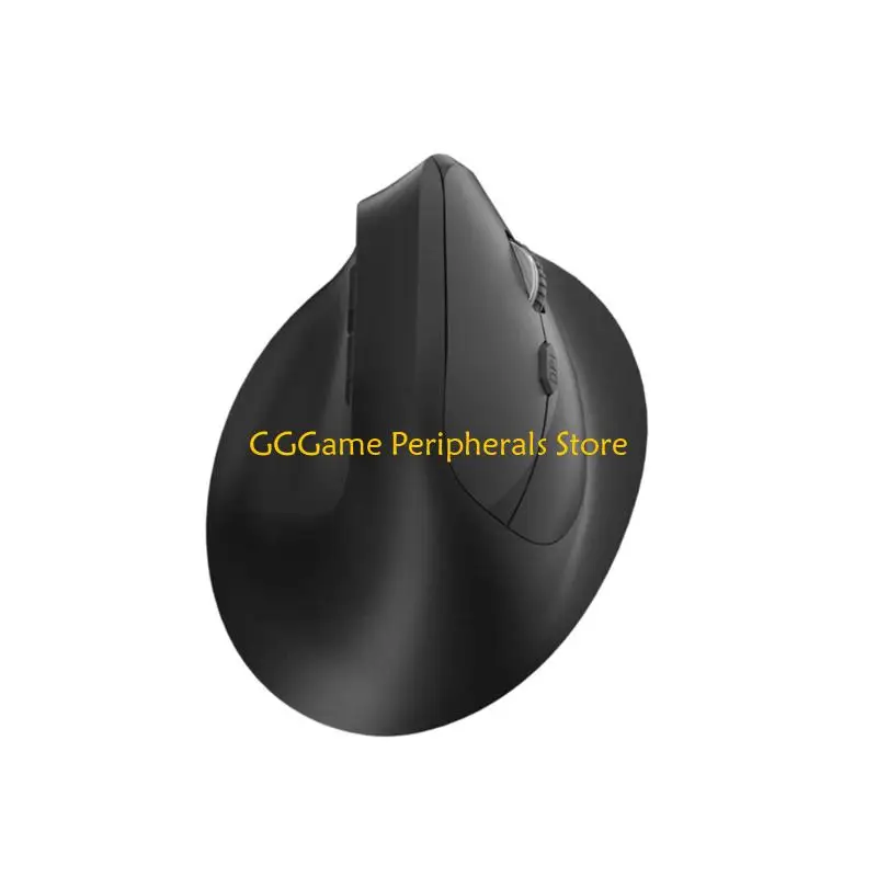 U55B Vertical Shaped Wireless Mouse With Double Connectivities And Noise Reductions For Day Productivity