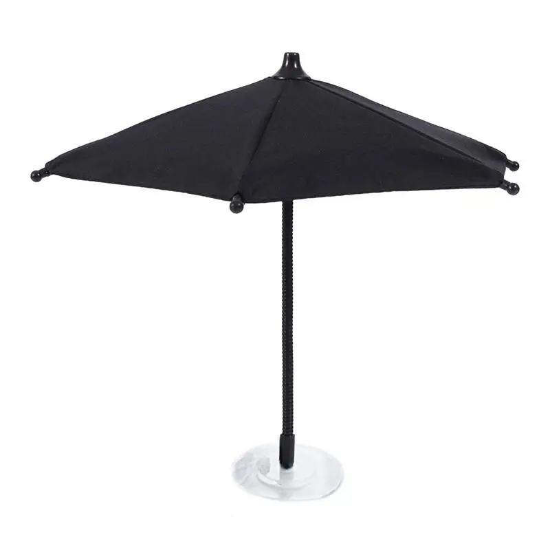 Car Phone Umbrella Sun Protection Phone Umbrella with 360 Degree Rotation Sunlight Protective Phone Sunshade on Road Trips