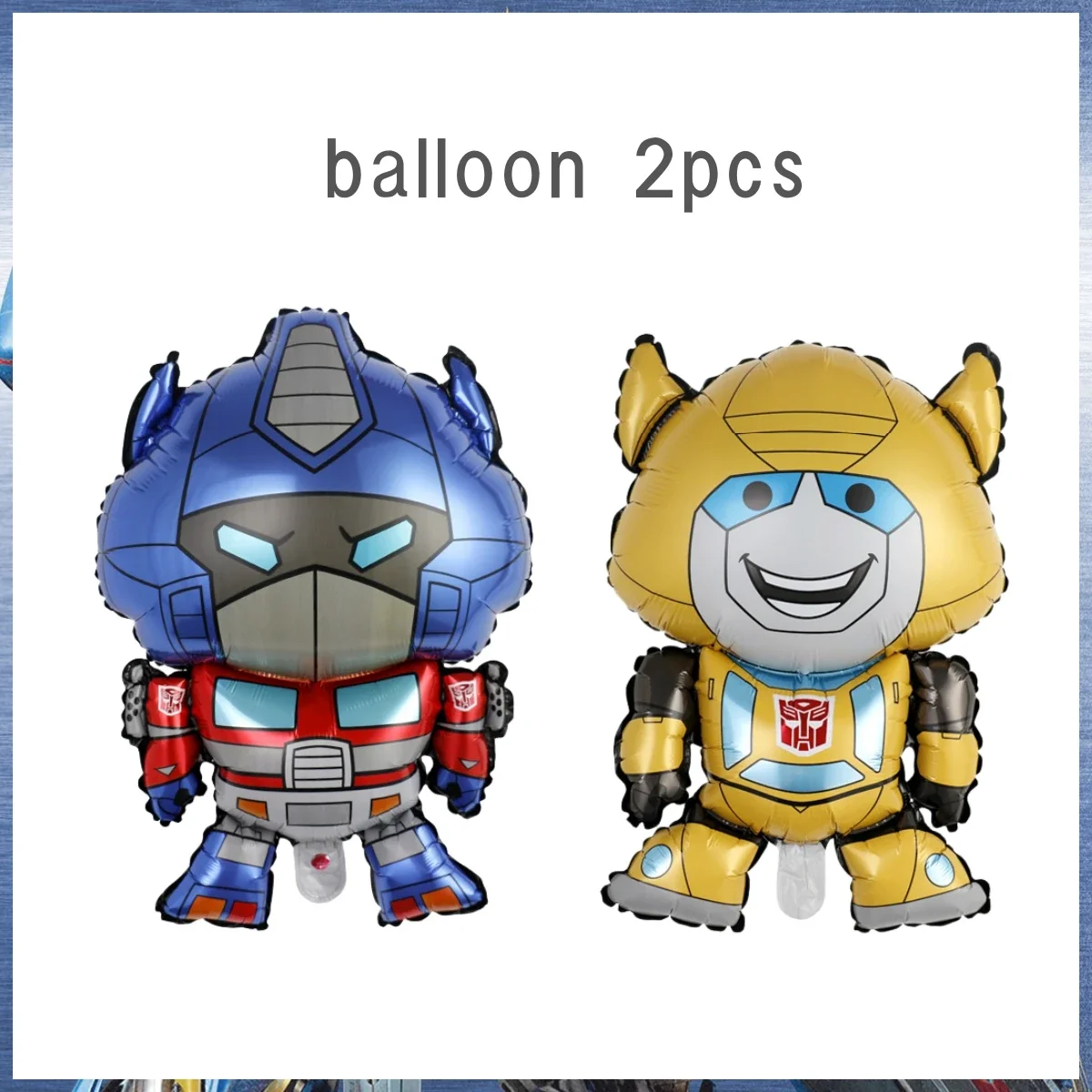 Transformation Geburtstag Party Dekoration Platten Tischdecke Form Verschiebung Roboter Ballon Hintergrund Baby Dusche Kinder Party Liefert – Detail 8