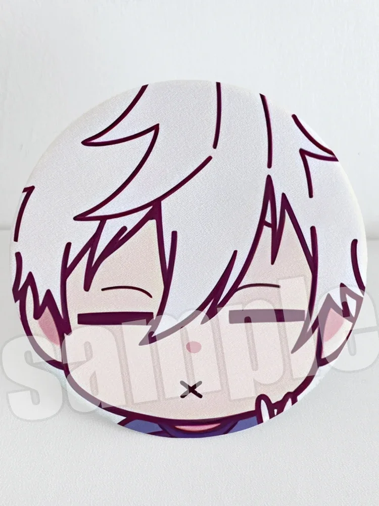 Anime BLUE LOCK Nagi Seishiro Chigiri Hyoma Cosplay Cute Rub One's Face Individuality Badge Covered Instant Noodles  Ambitus