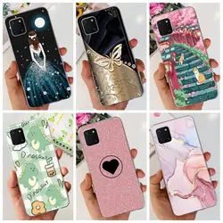 Silicone Case For Samsung Galaxy Note 10 Lite Cover Cute Butterfly Slim Clear Fundas For Samsung Note10 Lite SM-N770F Phone Case