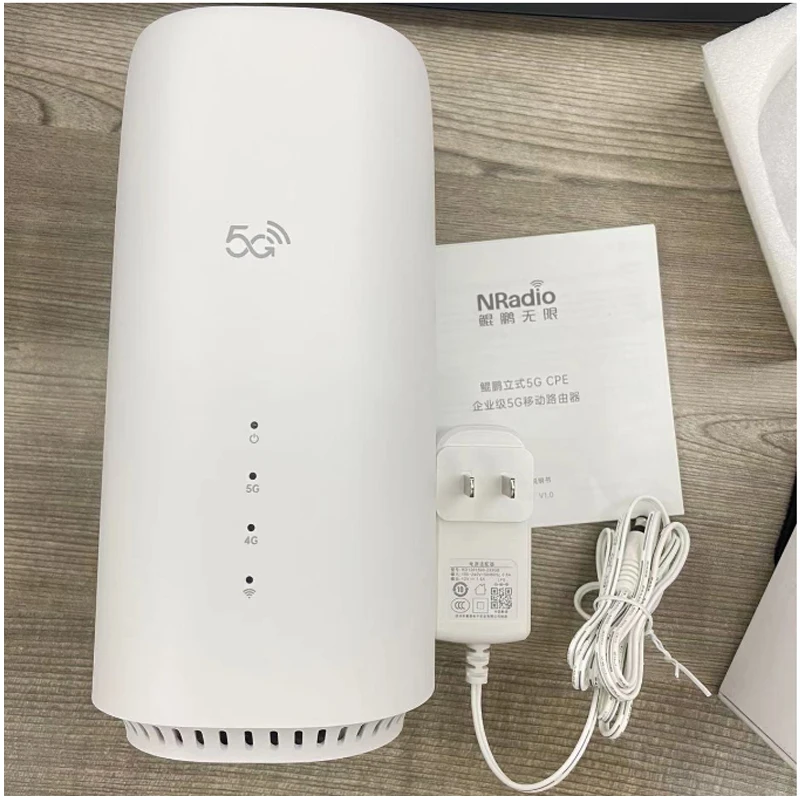 เราเตอร์ nradio ใหม่ปลดล็อค CC8-520 5G CPE Gigabit Mesh WiFi 6 nsa/sa เครื่องรับส่งสัญญาณ WIFI โมเด็ม5G WiFi ซิมการ์ด WiFi repeater
