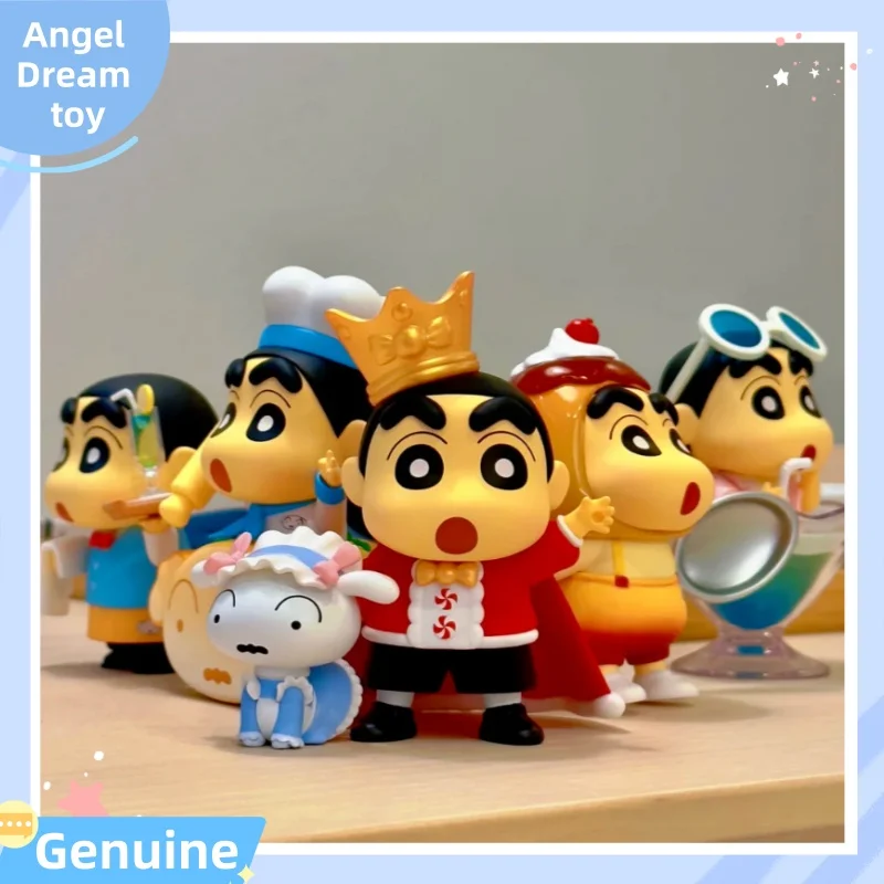 

Pre Sale New Genuine Crayons Shin Chan Delicious Kasuga Series Blind Boxes Trendy Toys Collectibles Cute Figurines Doll Gifts
