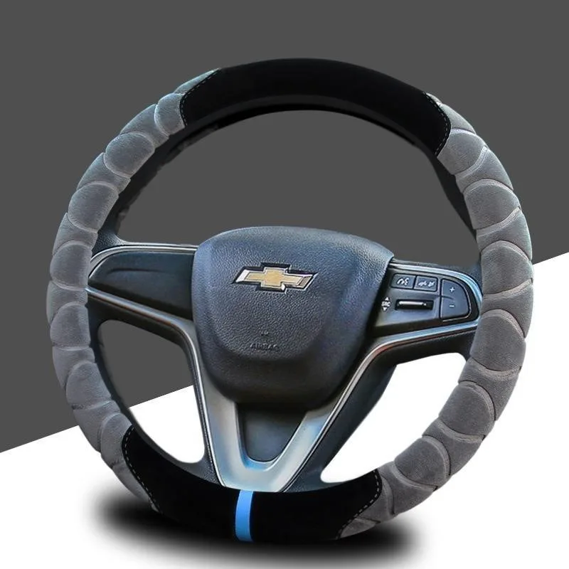 Winter Special Car Steering Wheel Cover with Plush Insulation  Warmth Comfort and Non Freezing Suitable for All Vehicle Models