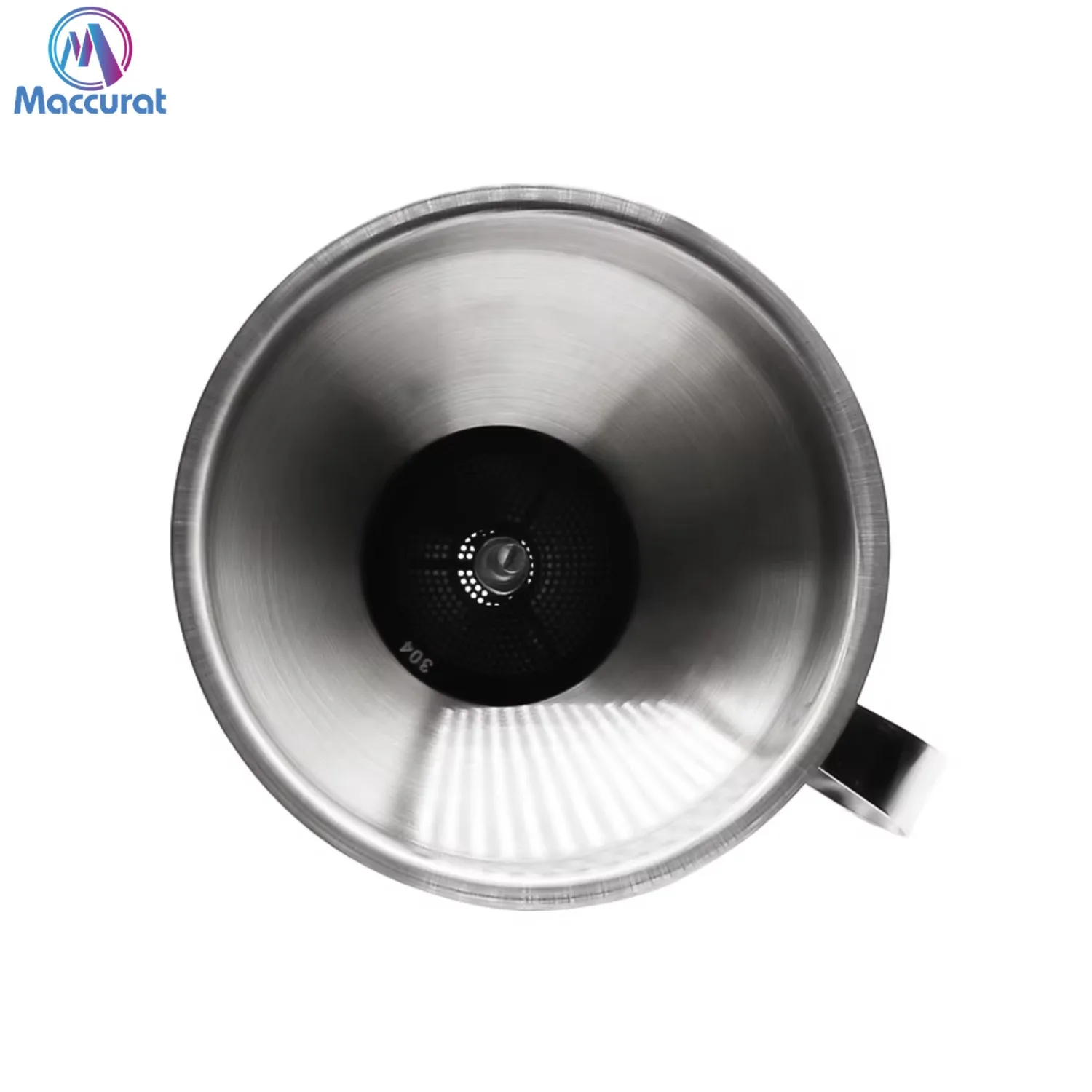 Maccurat 3D Printer Resin Filter Funnel 100% Food Grade Durable Stainless Steel Removable Double-Strainer Filter For SLA/DLP/LCD