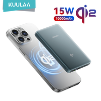 KUULAA Qi2 Magnetic Power Bank 10000mAh Portable Charger PowerBank for Magsafe 15W Wireless Fast Charging for iPhone 16 Pro Max