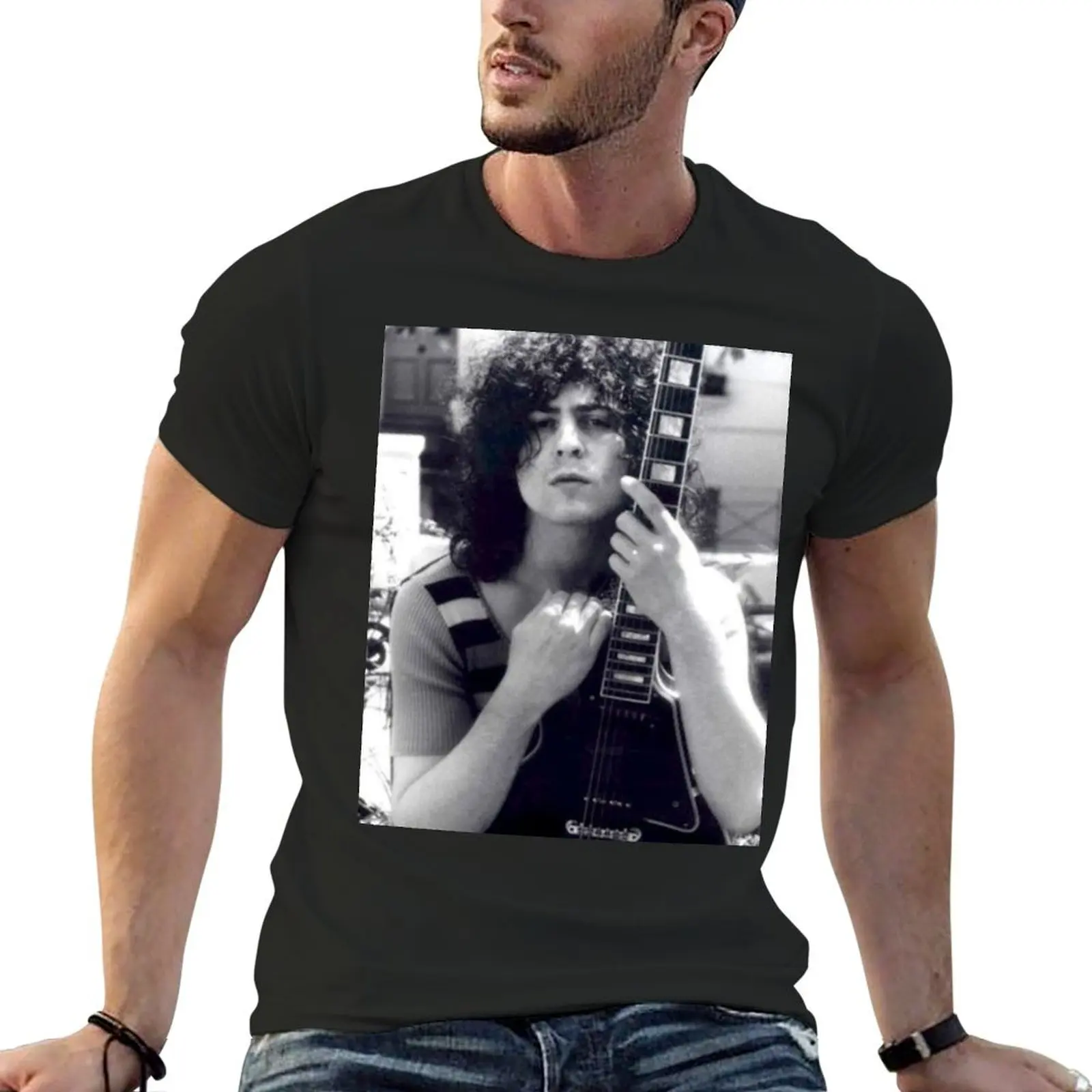 

marc bolan art T-Shirt Blouse plus sizes anime clothes t shirt men 100℅ cotton