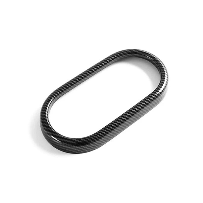 Copertura di rivestimento in fibra di carbonio ABS per portabicchieri anteriore per Mini Cooper S F66/Per Mini Cooper Cabrio F67 2025 Accessori