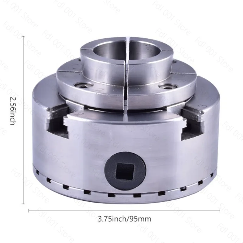Woodworking chuck Wooden rotary lathe 4 inch 5 inch self-centering linkage umbrella tooth four claw ordinary chuck