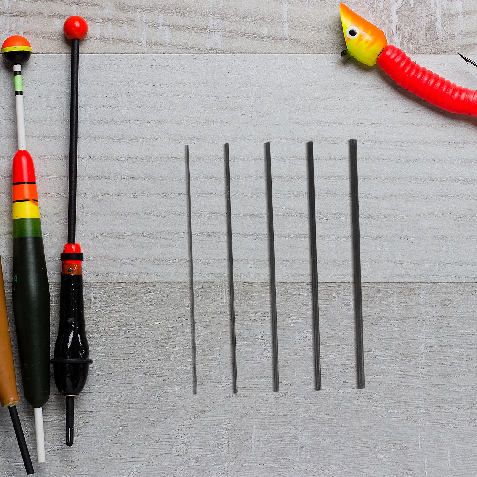 

5 Pcs Equipment Inserts Cast Durable Carbon Fiber Accessories Grip Bait Casting Rod Maintenance Tools Gear Fix