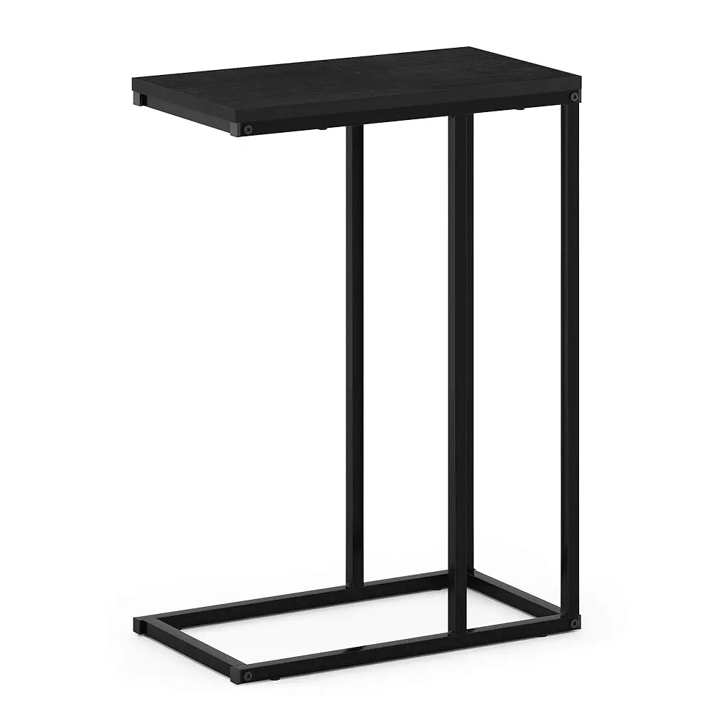 

Camnus Modern Living C Shaped Sofa Side Table, 9.8 In X 17.9 In X 25 In, Americano