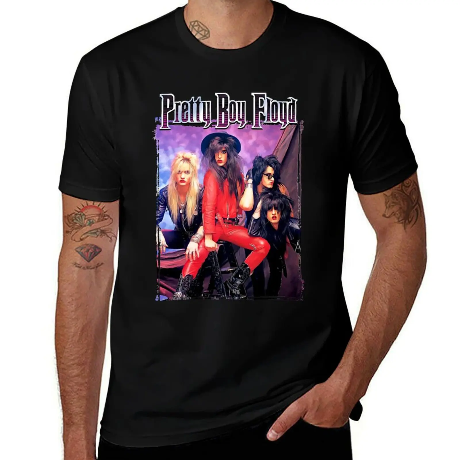 

Pretty Boy Floyd T-Shirt men t shirt cotton 100% t shirt for man T-Shirt
