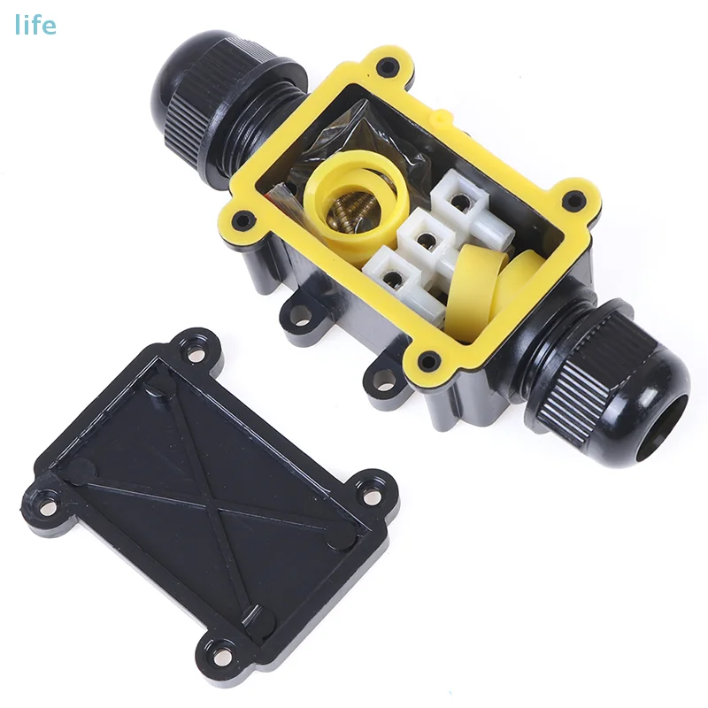 2 Way IP68 Waterproof Box for Connecting Outdoor Lighting Cables