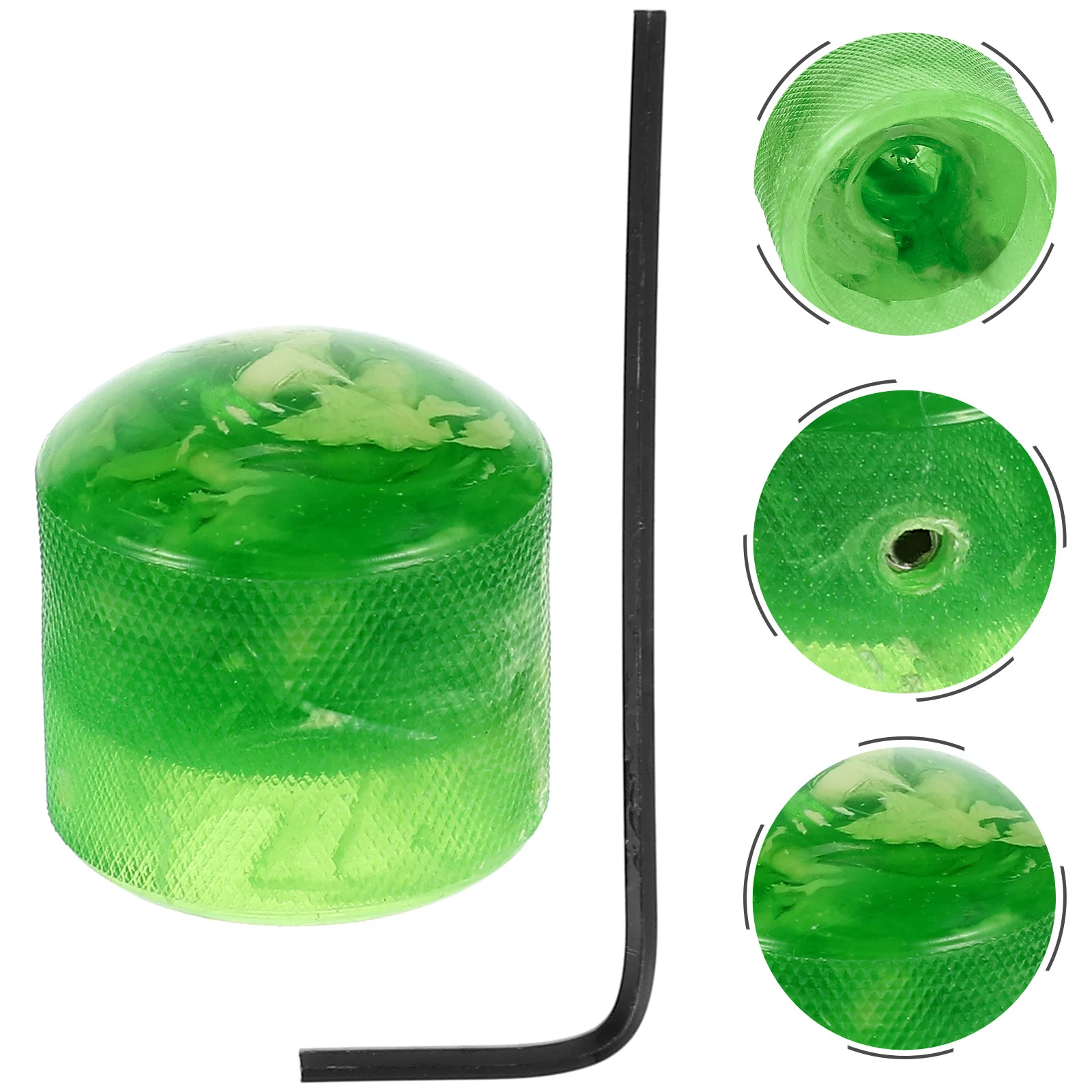 

1Set Volume Tone Control Knob for Electric Guitar Plastic Potentiometer Replacement Parts Compatible with Bass and String