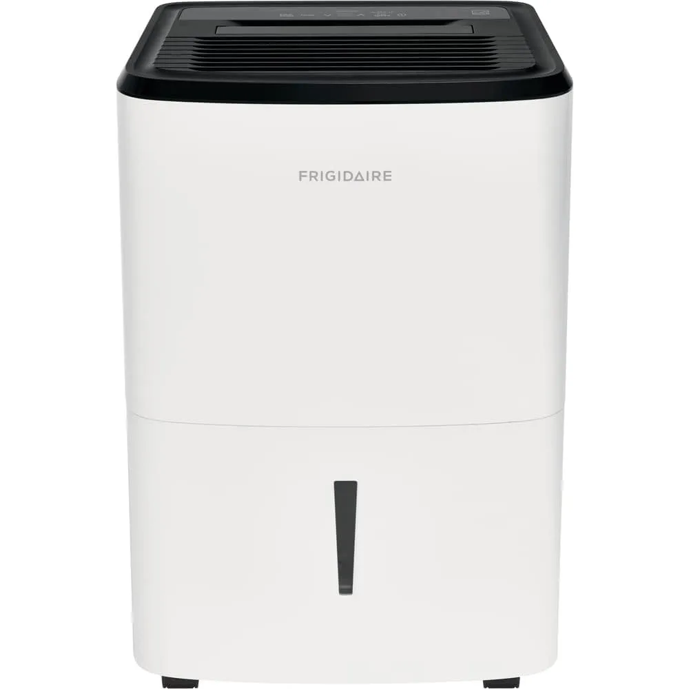 50 Pint Dehumidifier. 4,500 Square Foot Coverage. Ideal for Large Rooms and Basements. 1.7 Gallon Bucket Capacity