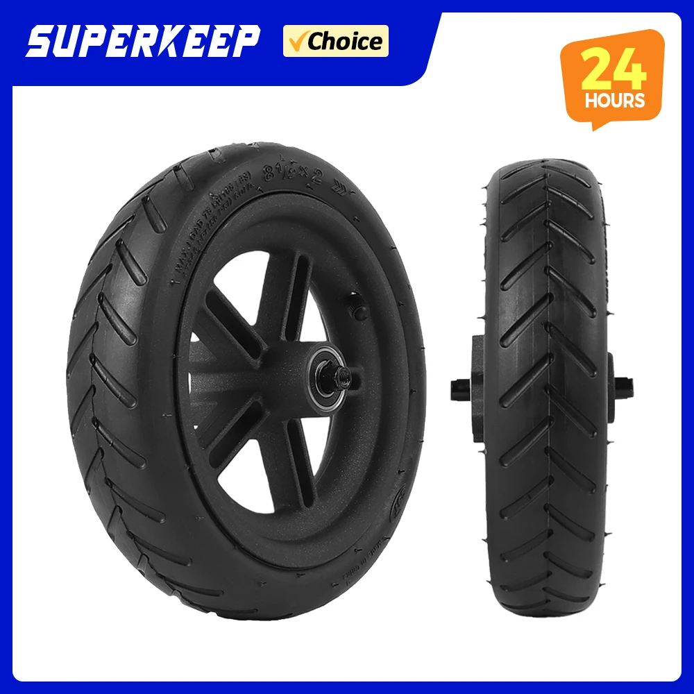 

Заднее колесо 8 1/2x2 в сборе с ступицей для электросамоката Xiaomi M365/M365 Pro, прочные запчасти и аксессуары для ремонта