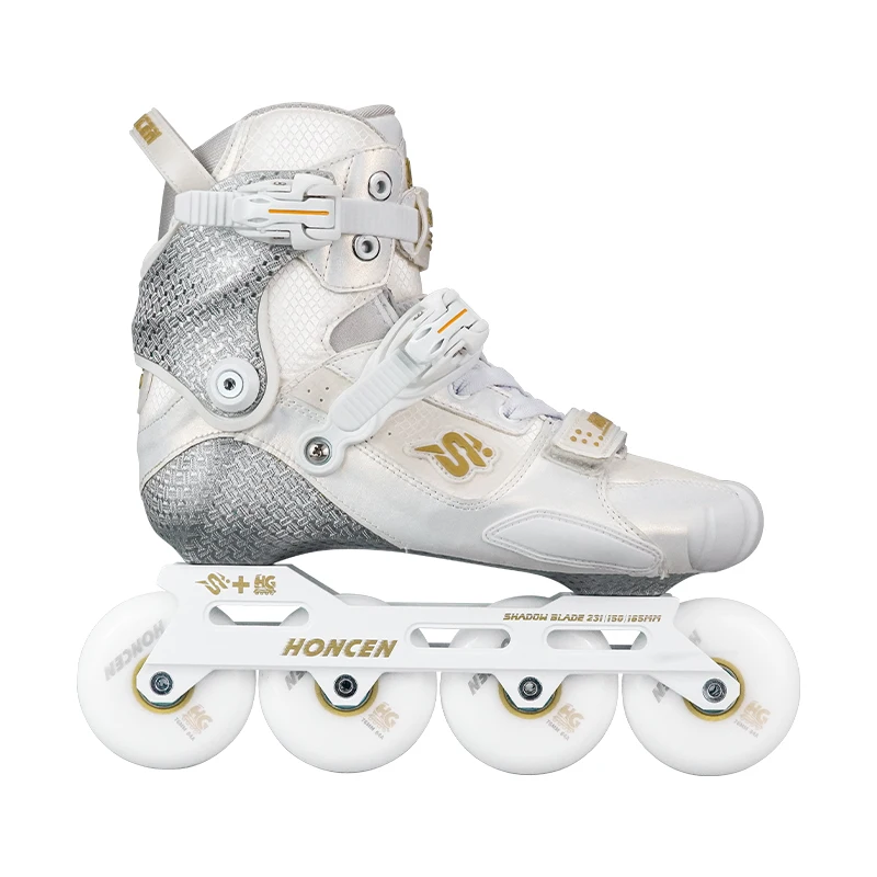 OEM Adult Carbon Fiber Inline Skates Speed Lightweight Competition Grade Outdoor Professional Freestyle Roller Skate Wheel Shoes