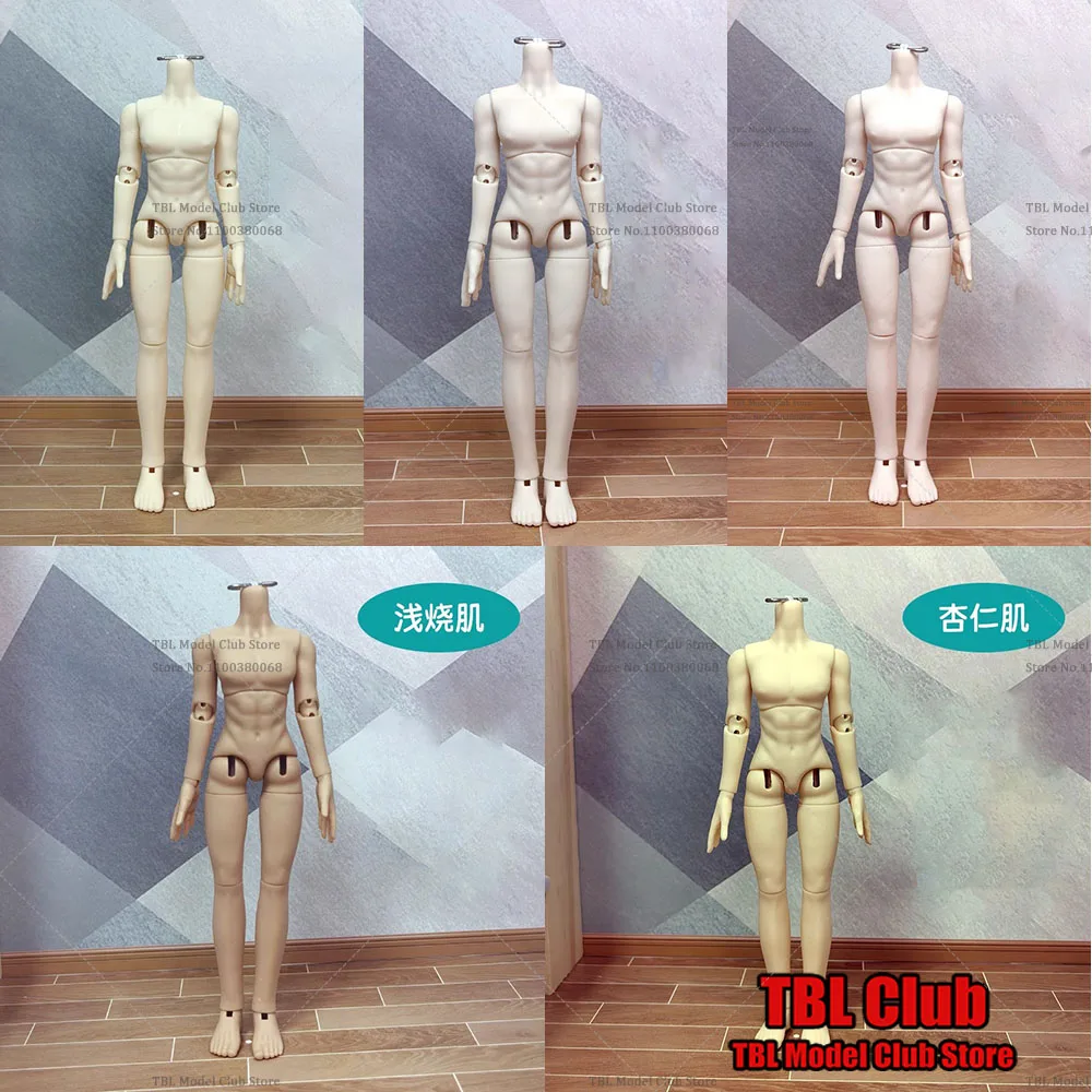 

Asi 3.0 Body 1/12 Bjd Doll 14cm S Hook Movable Body with 6 Styles Hands DIY Accessories Multicolor Skin Ball Joint Doll Toys