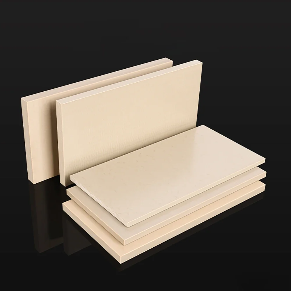 1Pcs 5mm ~50mm High Temperature PEEK Sheet Plastic Plate Custom CNC Machined Parts PEEK Sheet Plastic Plate