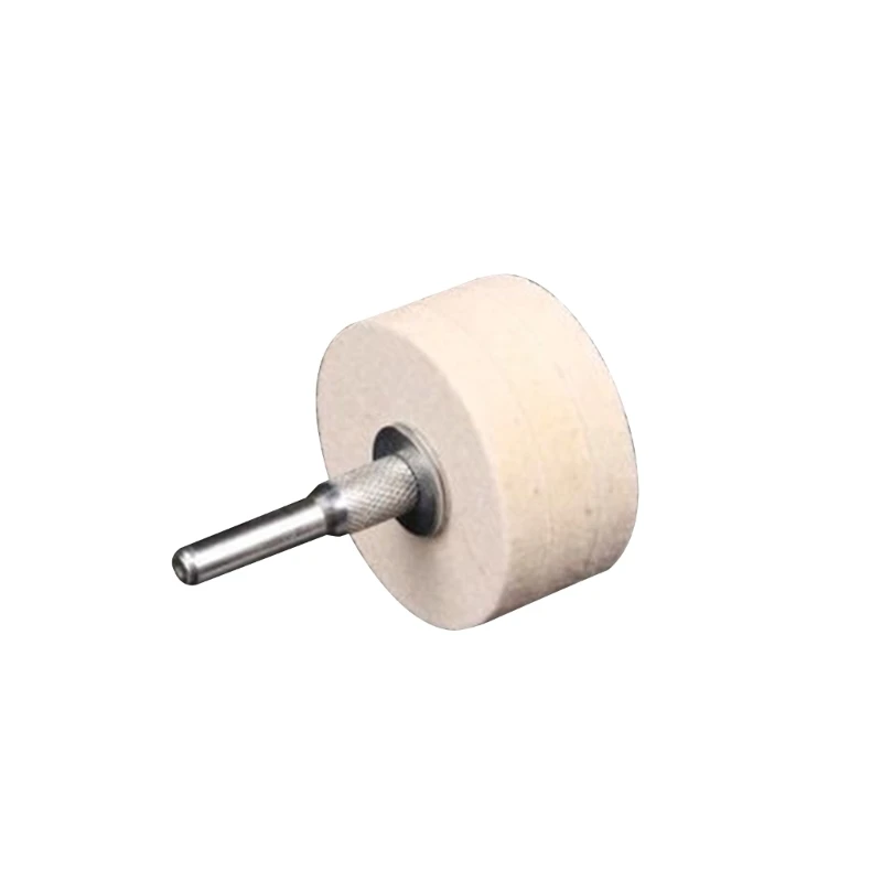 50mm 2 "Compressed Wool Felt Fabric Disc Polishing Buffing Pads Tool