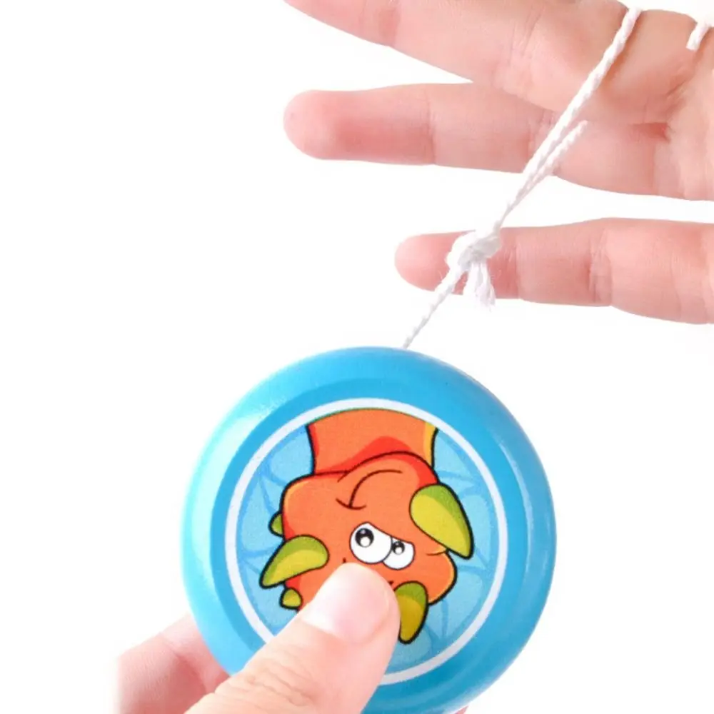Simplicity Primary Wooden Yoyo Animal Creative Yoyo Toys Interest Concentration Developmental Toys