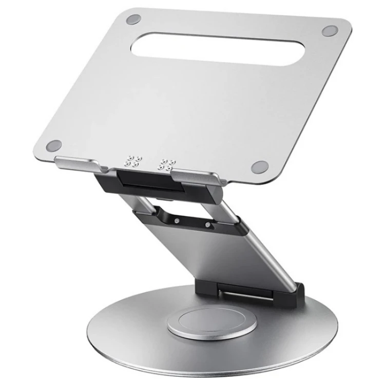 Hot Selling Aluminum Alloy for 10-17 Inch Device 360 Degree Rotating Adjustable Laptop Holder Desktop Stand