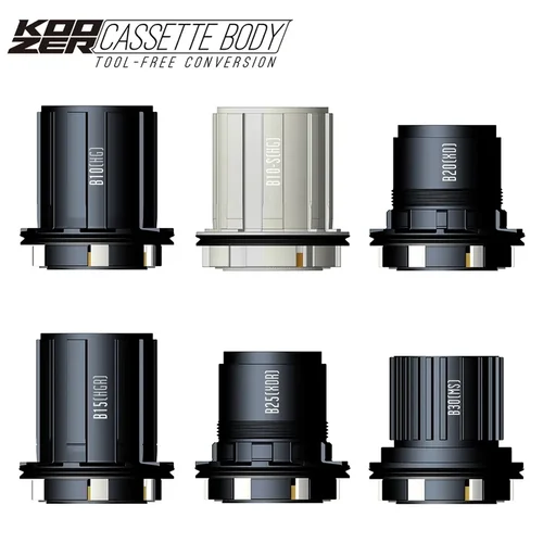 Imagen 2 del producto Koozer-cuerpo de casete para bicicleta de montaña, kit de convertidor de cuerpo, para XM490/XM490pro/XM390460 HG 8-11S XD, Micro Spline MS12Scassette