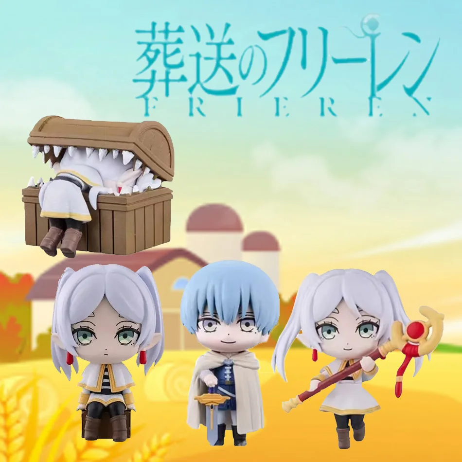 4. Uds Frieren: Beyond Journey's End Figuren de Anime Sentado Ganzcho Figuras de Vajina Frieren Noodle Stopper Figur Sama Mo