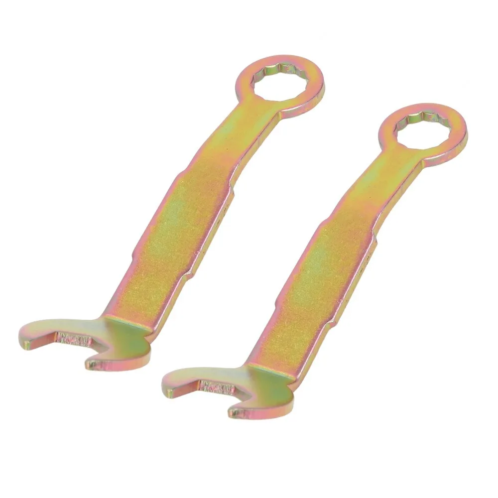 2pcs Tool 3 Inch Adjustment Wrench 3/8 Inch Open Yellow Pocket Door Wrench Door Pivot Adjustment Tool Home
