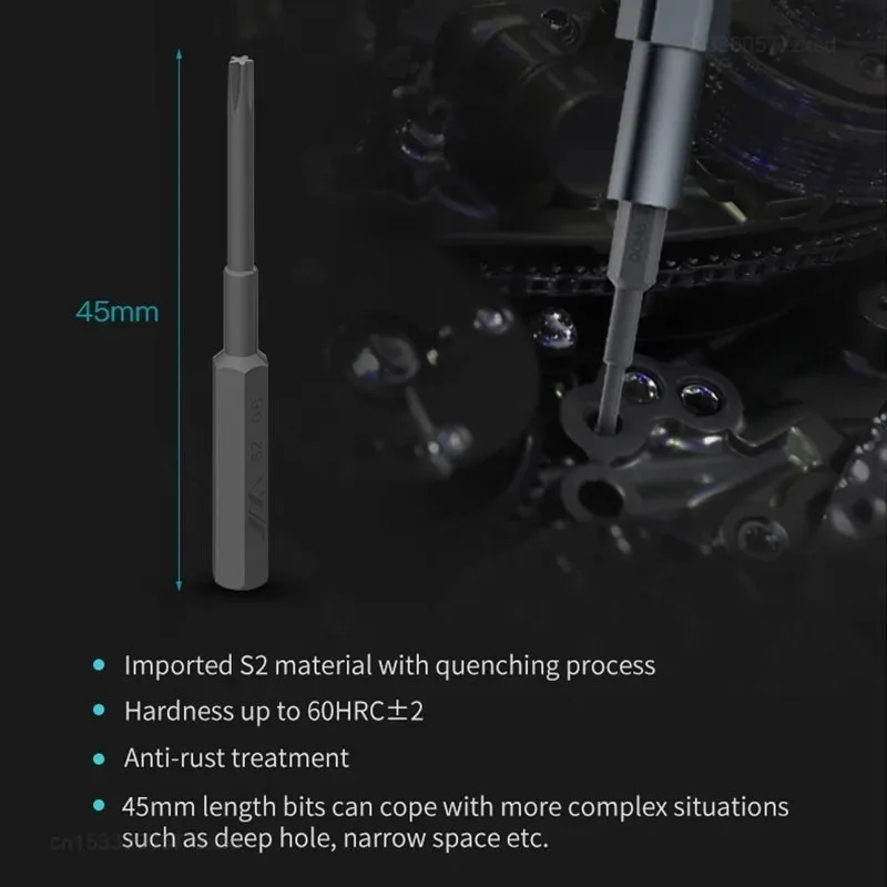 Xiaomi JIMIHOME JIMI 26 IN 1 Screwdriver Set Professional Phone Dismantling Multi-Purpose Precision Repair Tool Watch Laptop Set