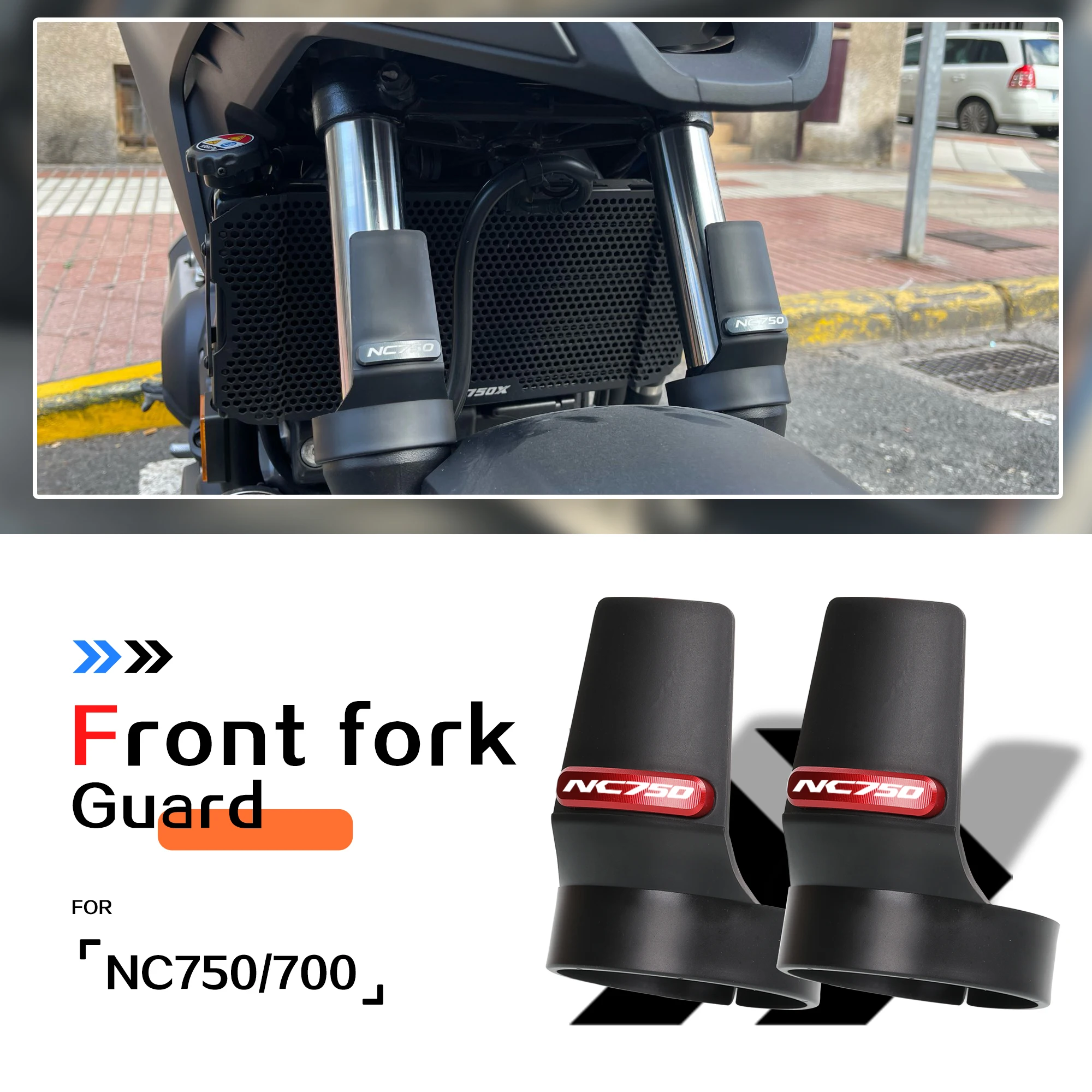 Motorcycle NC750 Front Fork Guard Shock Absorbing Protective Shell Cover For Honda NC750 NC750S NC750X NC700 X/S NC700X NC700S