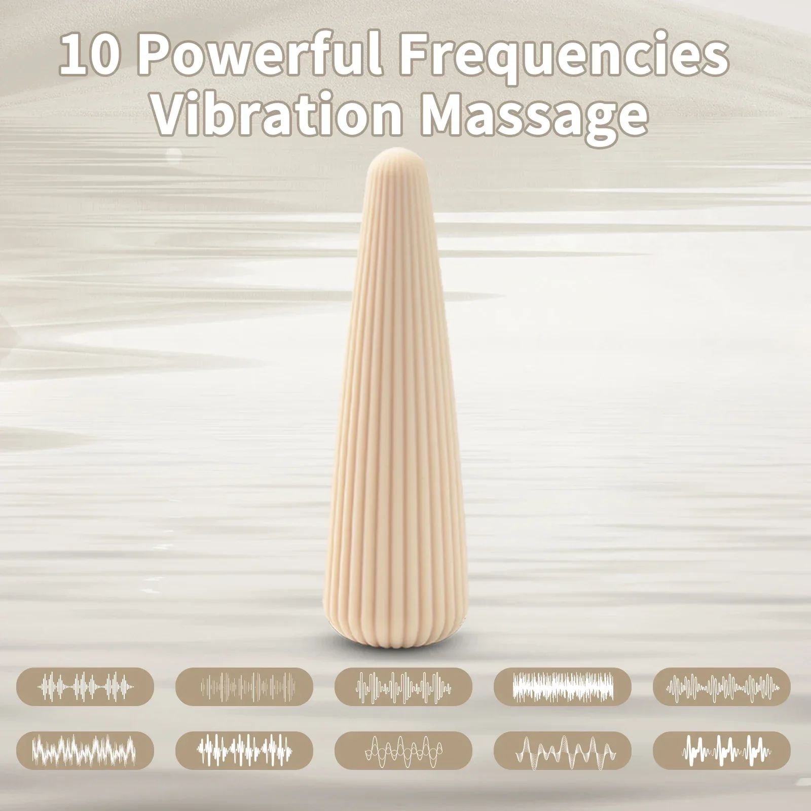 Rechargeable Woman Vibrator Adult Sex toy Body Safe Vibrator Woman Masturbator Massage Wand