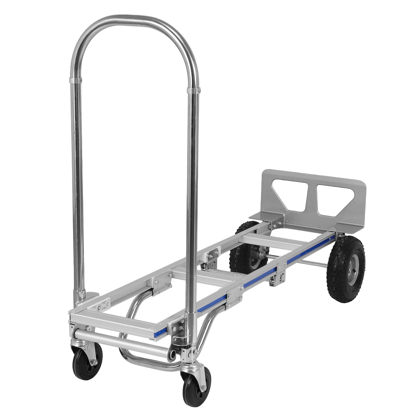 

Swivel Casters Tow Cart Rust Proof Cargo & Storage Cart Equipment Wear Resist for Warehouse Factory Retail Store Office