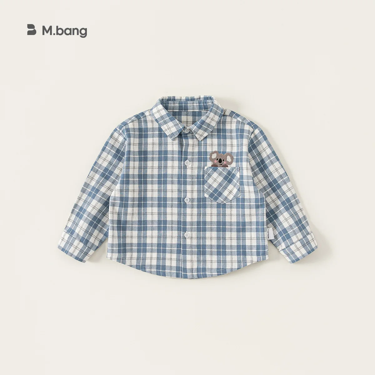 

Childrens Clothing Mens and Womens Shirts Plaid Versatile Childrens Long Sleeved Cartoon Pattern Spring New Top
