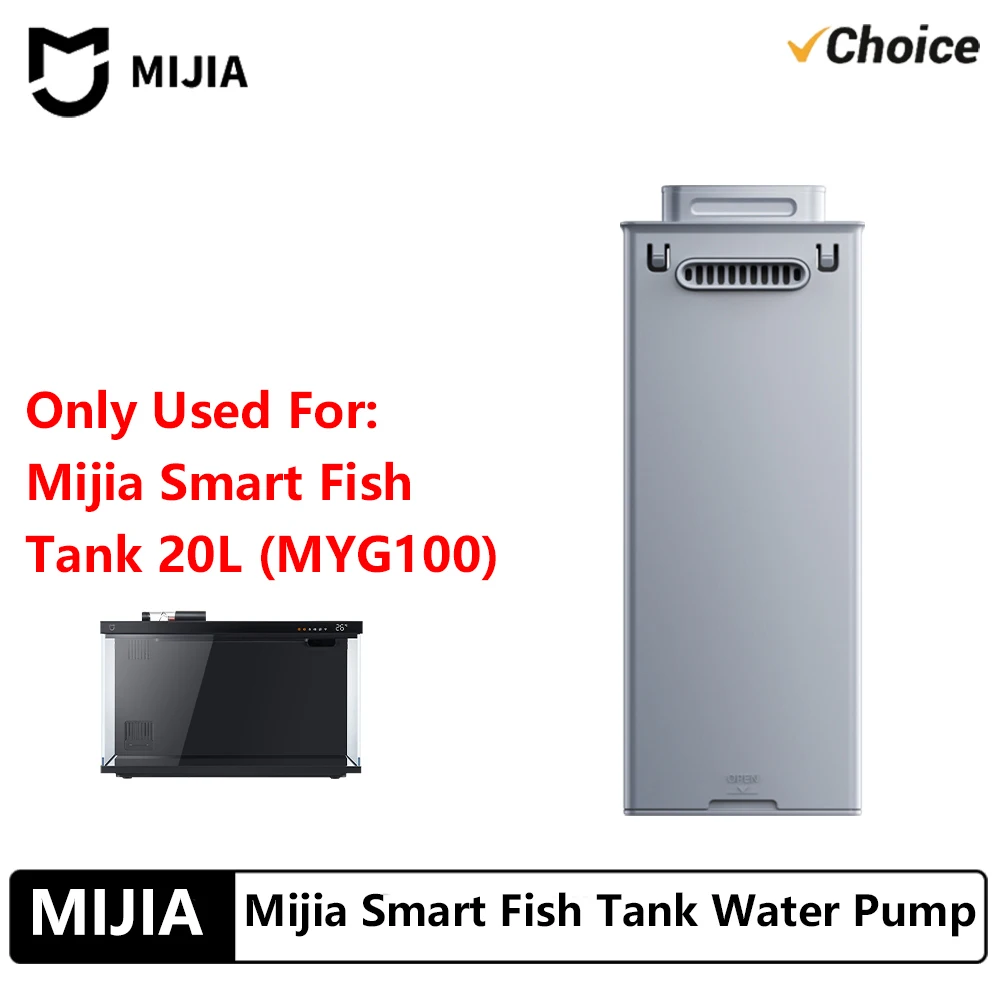 Mijia Smart Fish Tank Pump with Physical Filter High Flow Adjustable Aquarium Water Pump Temperature Sensor Modular Design