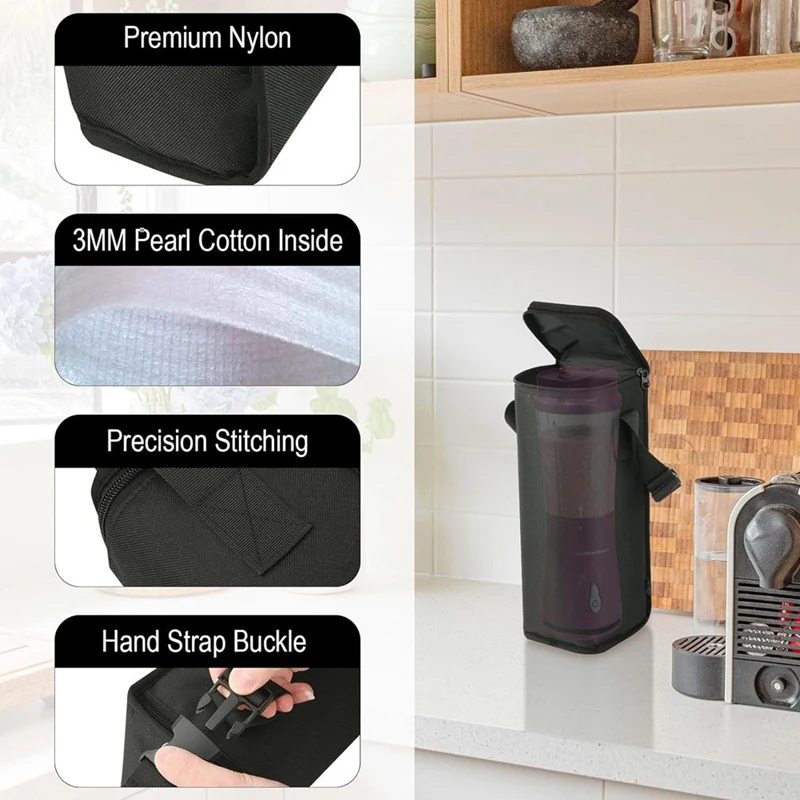 Portable Blender Storage Bag For Hamilton Beach Small Blender Carrying Case