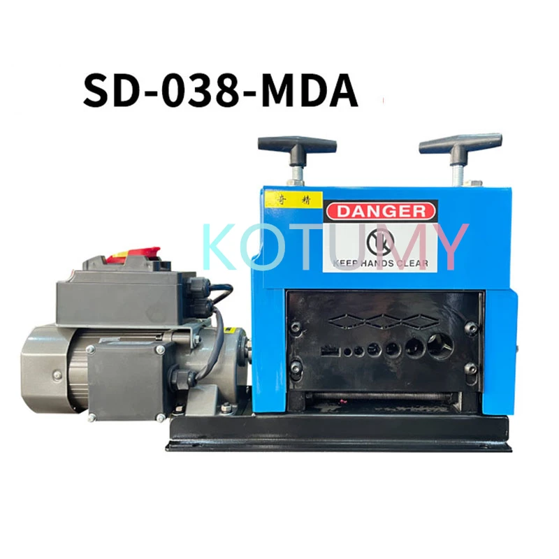 SD-038-MDA/MDB Automatic Cable Stripper Metal Recycle Manual Wire Stripping Machine 1-23mm 1-25mm Electric Copper Peeling