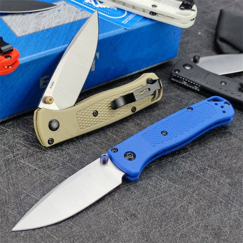 BM 533 Bugout Mini 535 Folding Pocket Knife Outdoor Hunting Tool Tactical Camping EDC Knives Survival Swiss Army Utility Knife