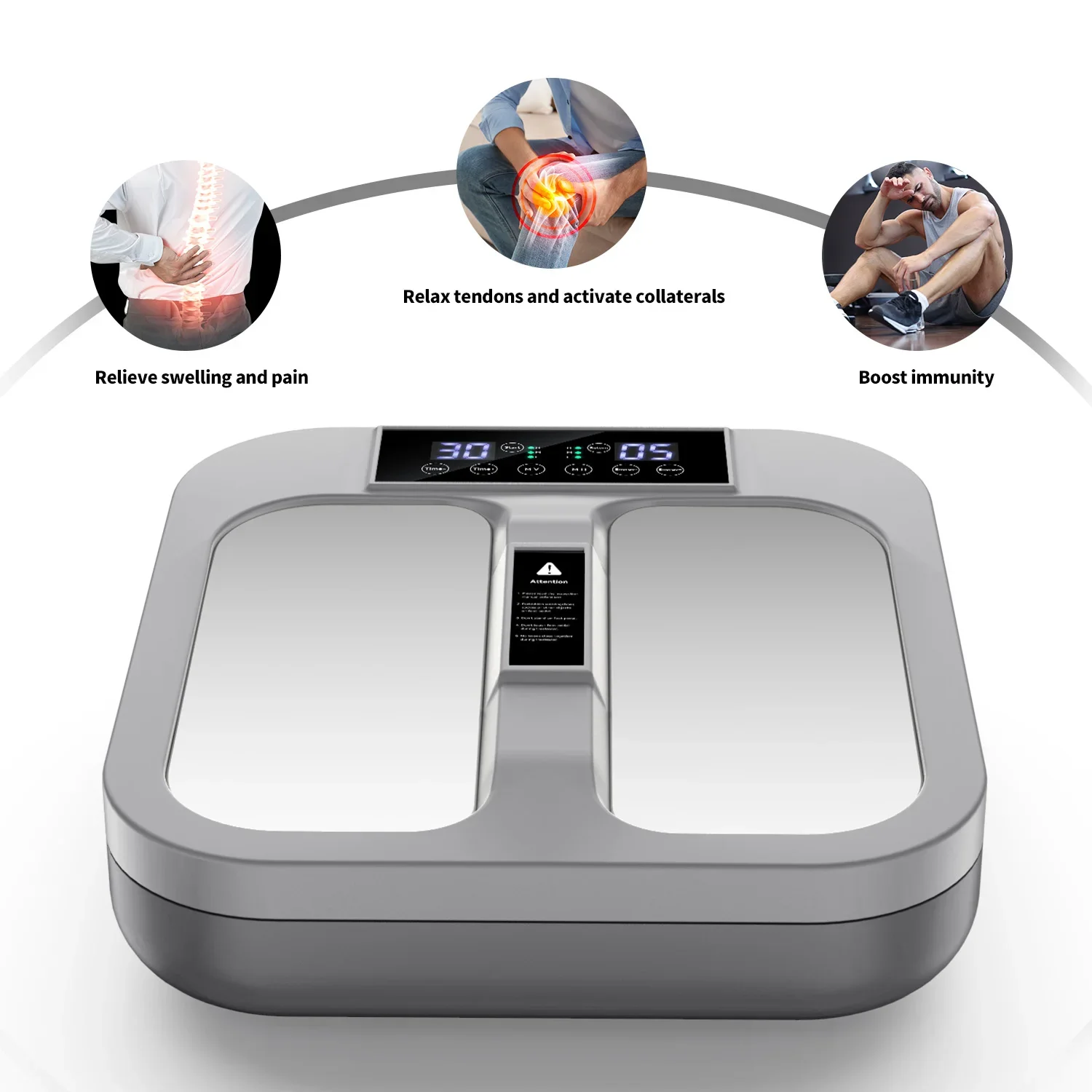 Physiotherapy Terahertz Heating Foot Massager Tera Hertz energy therapy Deep Foot Massage Pain Relief Relaxation for Home Use