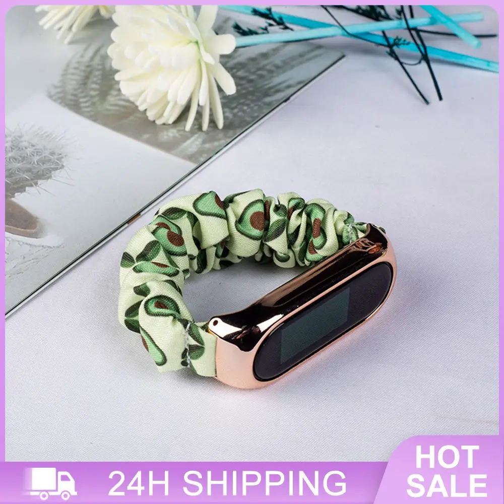 Moda esportiva ao ar livre pulseira impressão confortável substituir leve e fino cinta macia tecelagem segurança