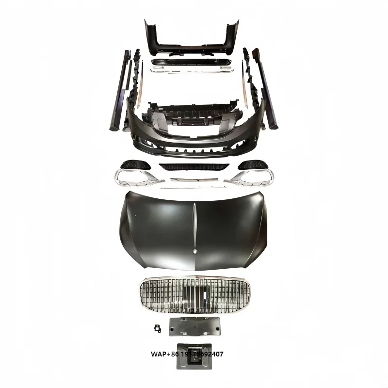 Suitable for MercedesBenz Vito V260 250 Retrofit Upgrade, 21 Maybach’Injection Molded PP Material Surround, Complete Body Kit