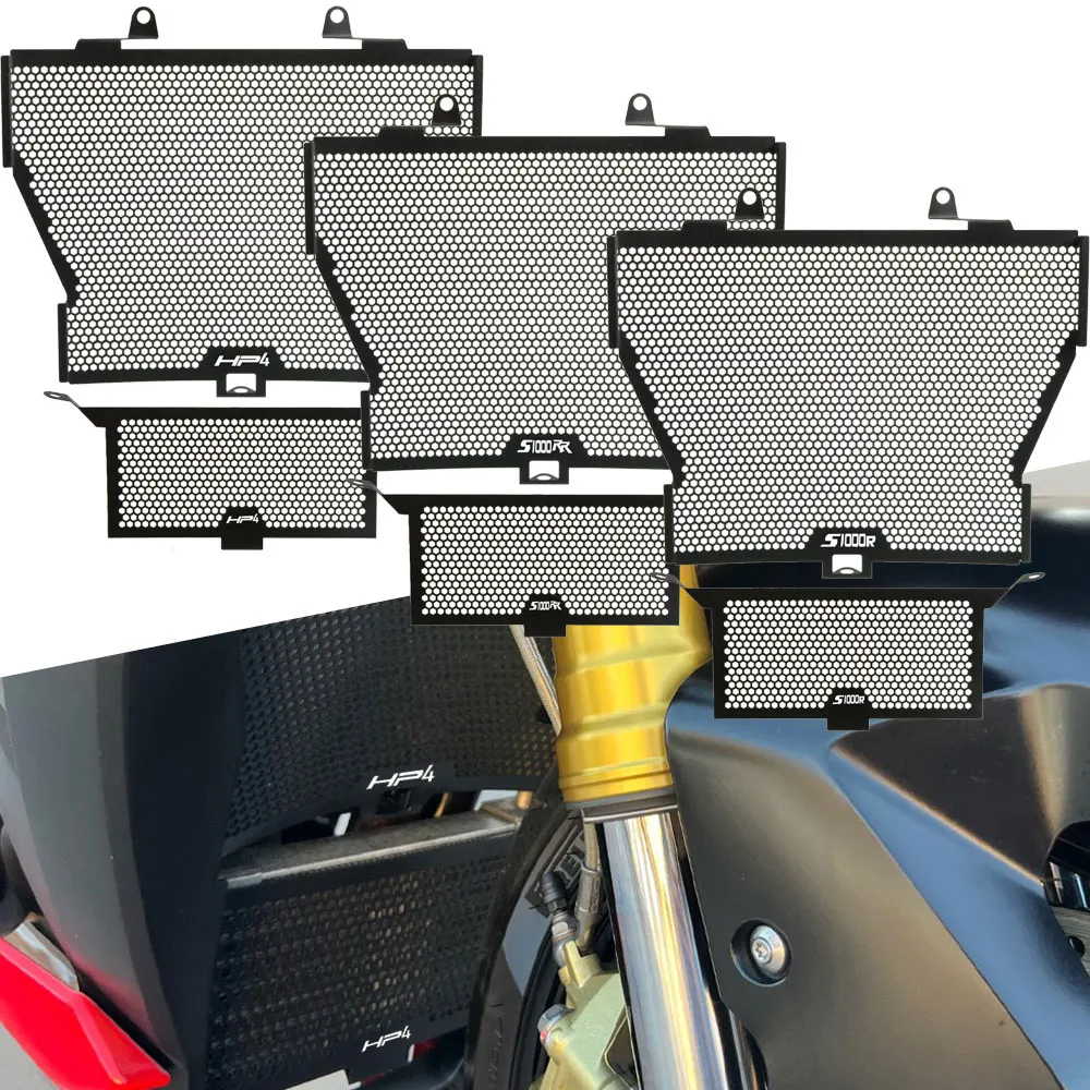 For BMW S1000R 2013-2020 S1000RR 2010-2018 S1000XR 2018-2019 Motorcycle Radiator Grille Guard Covers Oil Cooler Grill Protector