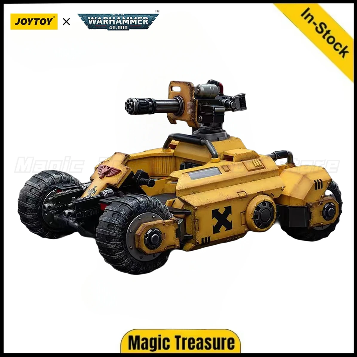 

【In Stock】JOYTOY Warhammer 40K Imperial FistsPrimaris Invader ATV Model Gift 1/18 Action Figure