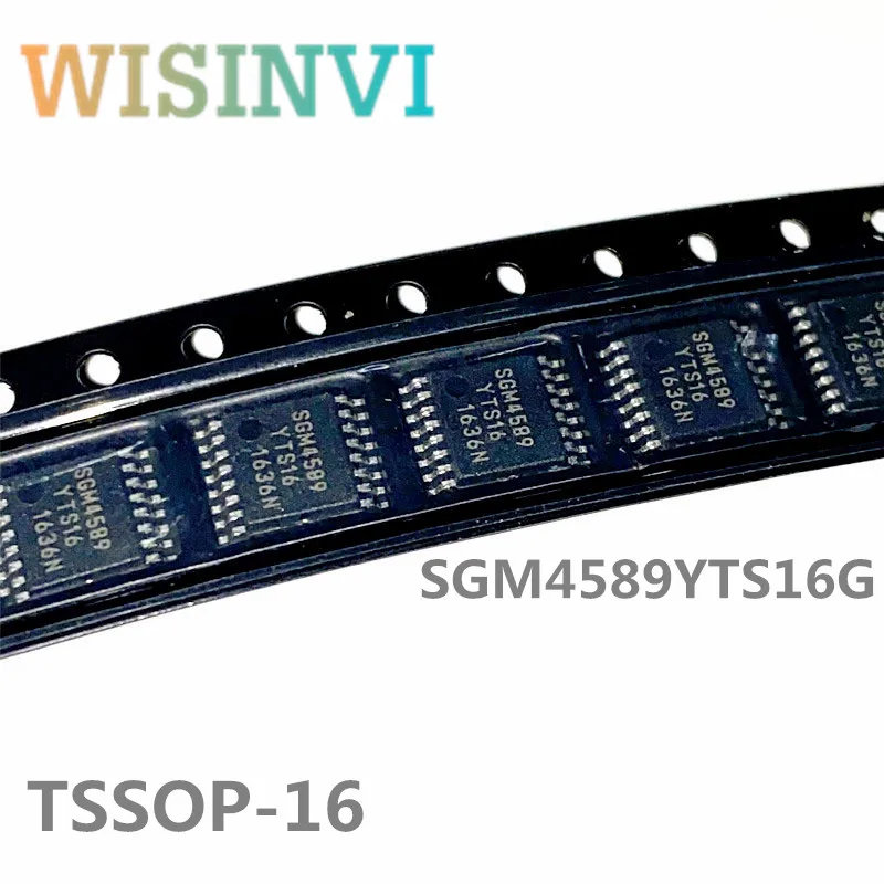 

10pcs/lot SGM4589YTS16G SGM4589 analog multiplexer encapsulation：TSSOP-16