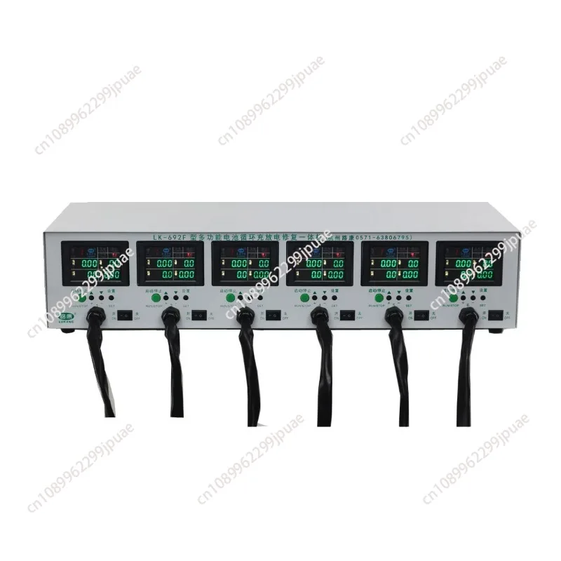 Y LK692F six channels battery automatic charge and discharge cycle tester, battery charge and discharge all-in-one machine