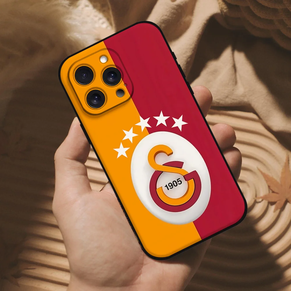 G-Galatasaray-Club حافظة لهاتف آيفون 16e 16 15 14 13 12 11 Pro Max Mini X XR XSMax 8 7 6 6S Plus غطاء خلفي من السيليكون الناعم