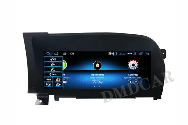 Andriod 12 8G+128G 10.25inch Car GPS Multimedia Player For Mercedes Benz S Class W221 W216 2006-2013