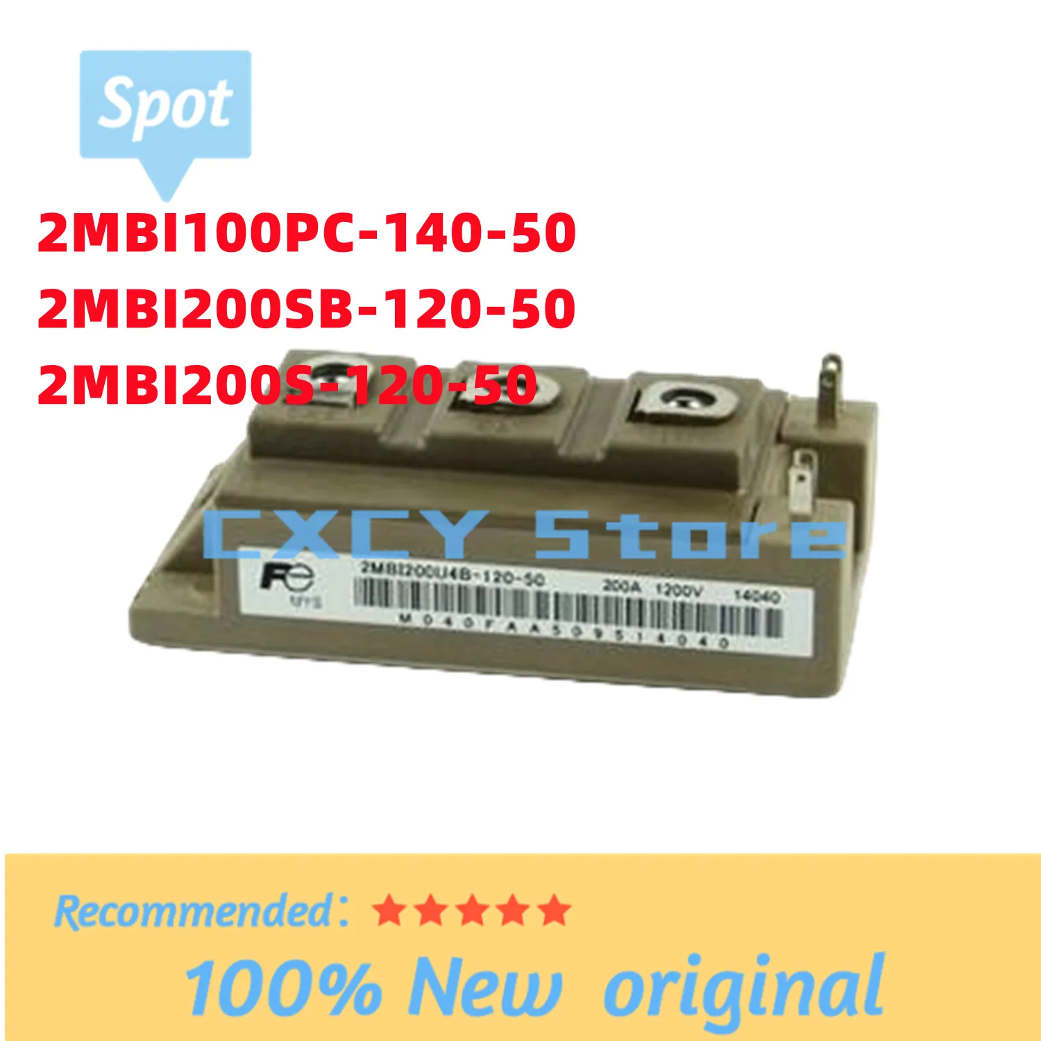 

2MBI200SB-120-50 2MBI200S-120-50 2MBI100PC-140-50 Módulo IGBT