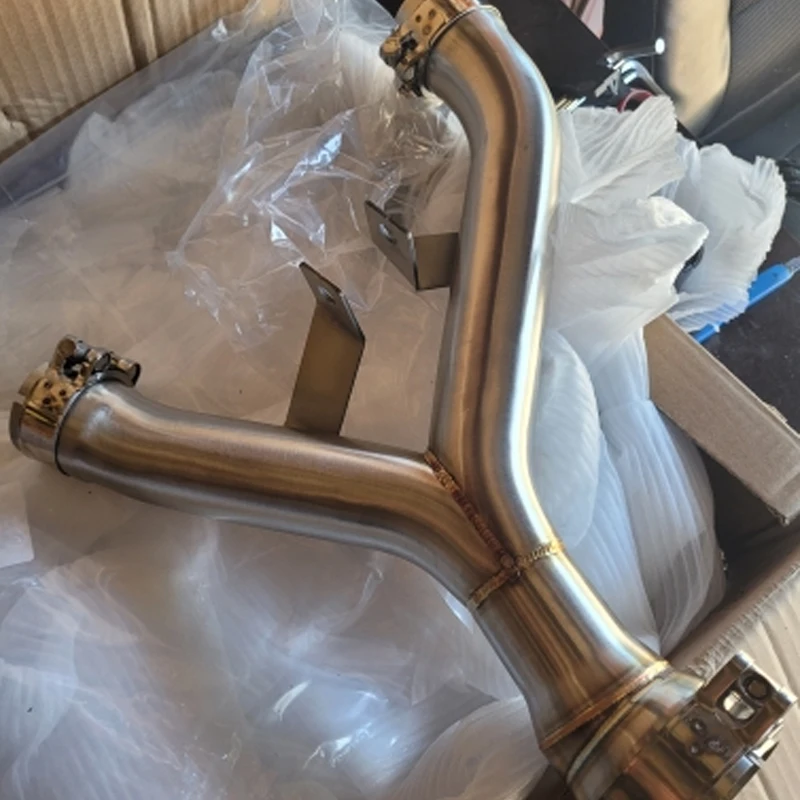 Slip on For Kawasaki Z1000 Z1000SX 2010 - 2020 Motorcycle Exhaust Escape Moto Modify Middle Link Pipe Connect Original Muffler