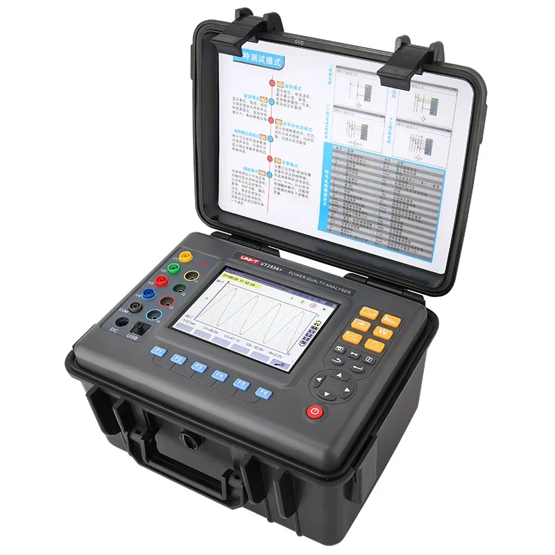 UT283A+  Power Quality Analyzer Multi-Functional Single-Phase Power Quality Analyzer Electronic Industrial Tool